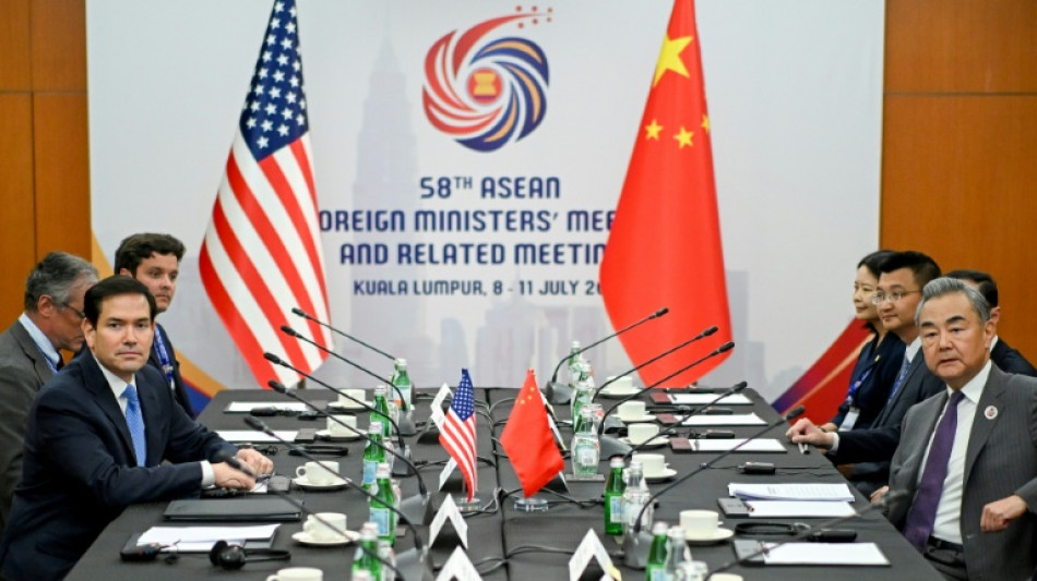 Rubio meets China's Wang on sidelines of ASEAN talks