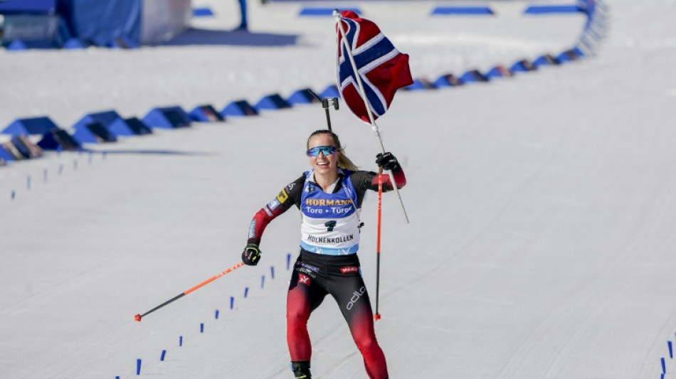 Biathlon: doubl&eacute; pour Eckhoff &agrave; Oslo, le gros globe pour Olsbu Roeiseland