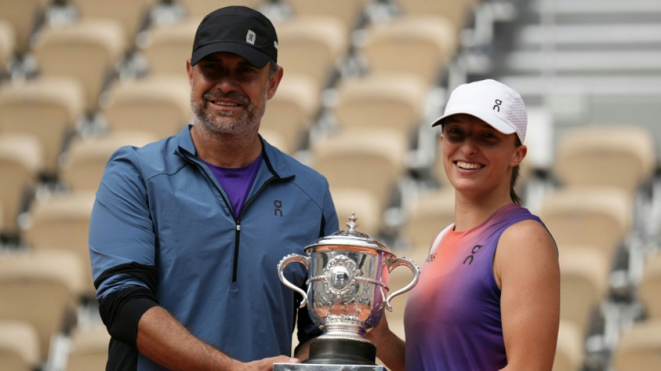 Tennis: la N.1 mondiale Iga Swiatek se s&eacute;pare de son entra&icirc;neur 
