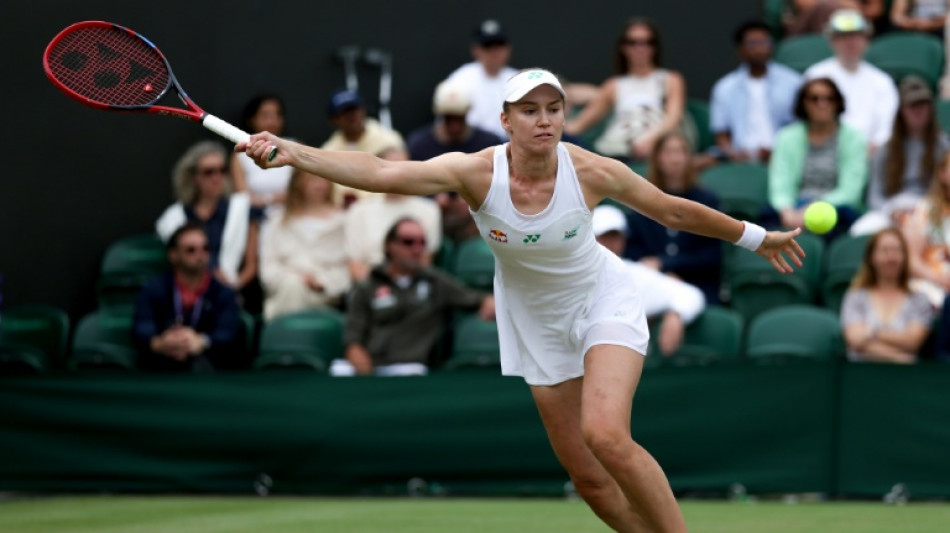 Former champion Rybakina crashes out of Wimbledon