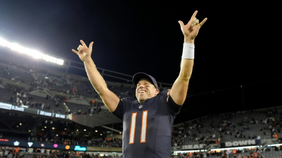 Bears thrash Eagles 27-7 as third-string QB Keenum shines