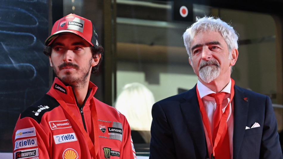 Moto: Dall'Igna 'Ducati vuol far tornare il sorriso a Bagnaia'