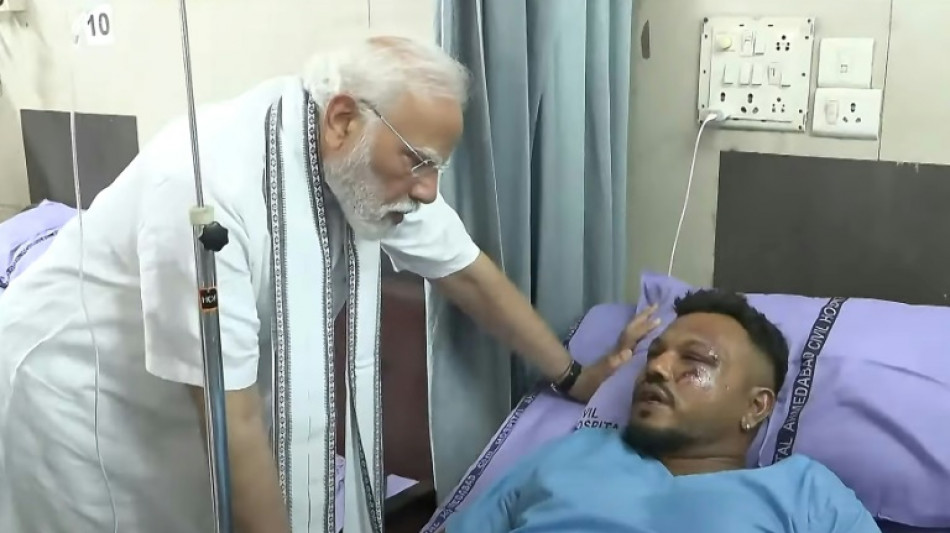 Einziger Überlebender von Flugzeugabsturz in Indien schildert sein Entkommen 