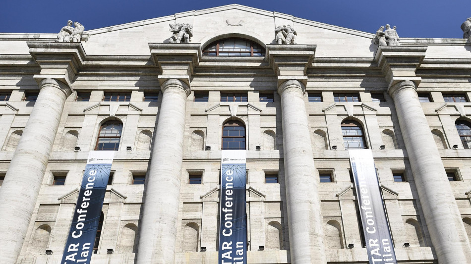 Borsa: Milano positiva (+0,3%), sprint di Mps, debole Mediobanca