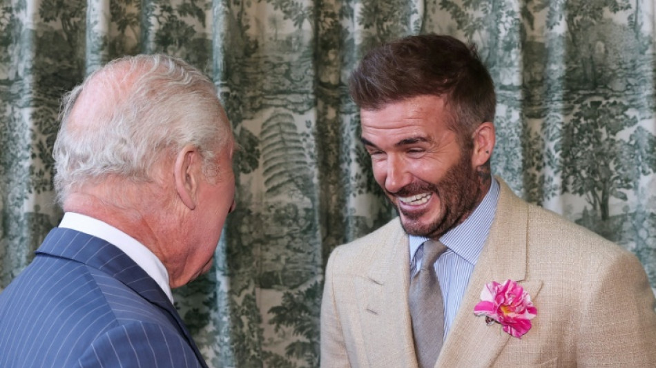 David Beckham es nombrado caballero por el rey Carlos III