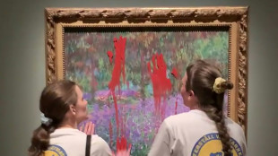 Le tableau de Monet asperg&eacute; de peinture en Su&egrave;de n'est pas endommag&eacute;
