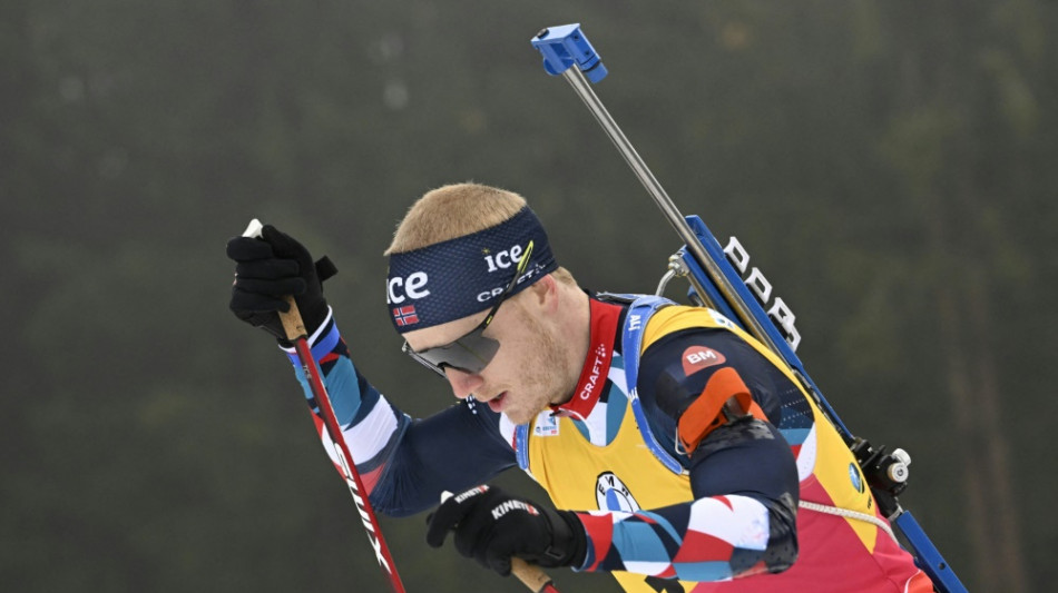 Biathlon-WM: B&ouml; triumphiert auch im dritten Rennen