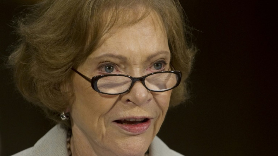 Jimmy Carter und Joe Biden nehmen an Gedenkfeier f&uuml;r verstorbene Rosalynn Carter teil