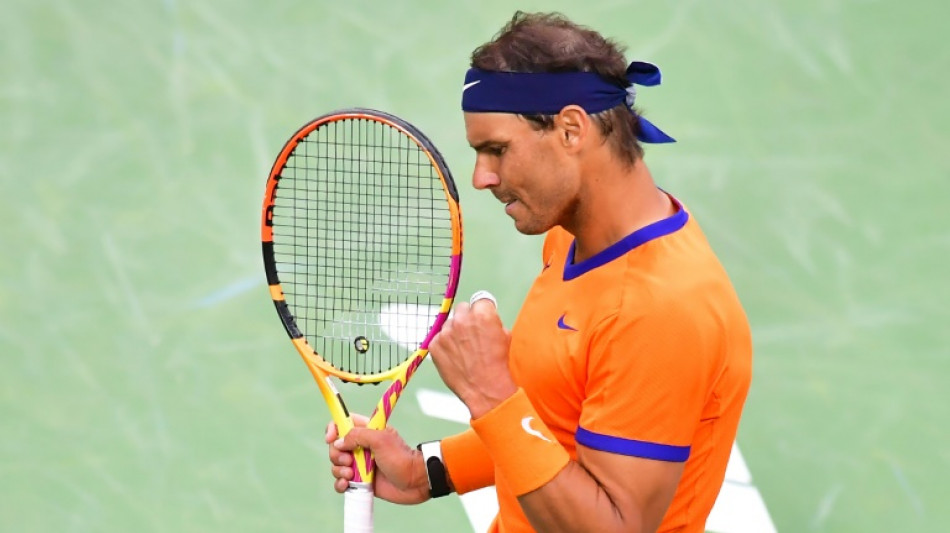 Nadal doblega al joven espa&ntilde;ol Alcaraz y vuelve a la final de Indian Wells 