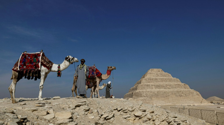 Desaparece una estela antigua de la necrópolis egipcia de Saqqara