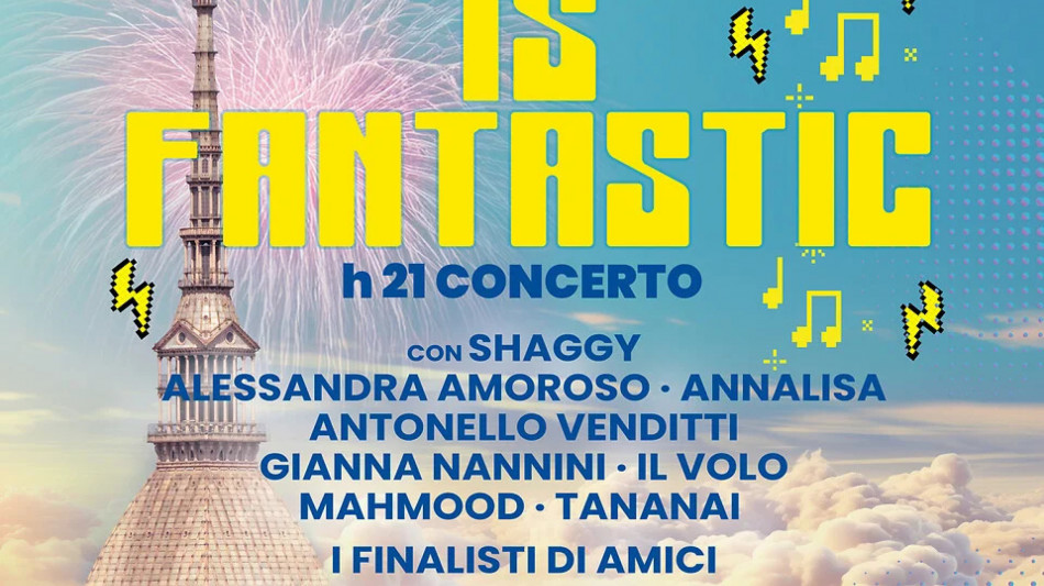 'Torino is fantastic', big della musica in piazza il 24 giugno