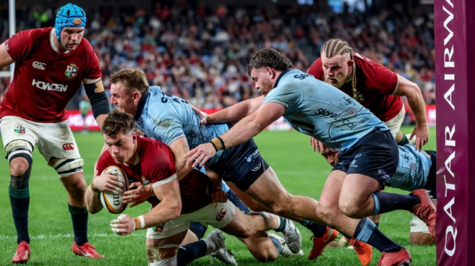 Scrappy Lions put through paces by under-strength NSW Waratahs