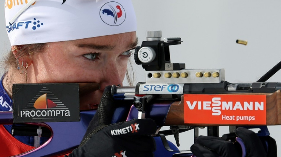 Mondiaux de biathlon: en d&eacute;monstration, les Fran&ccedil;aises en or sur le relais