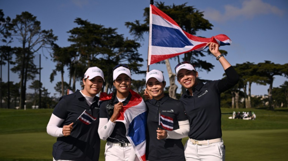 Thailand women beat Australia to win LPGA International Crown