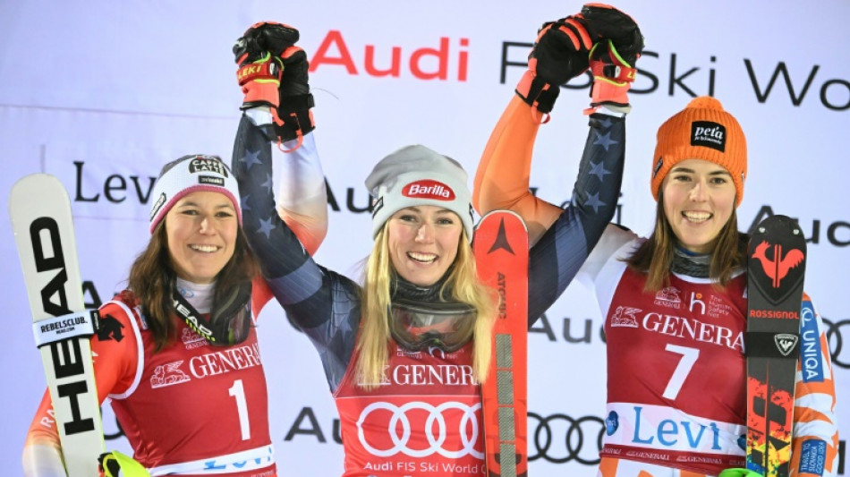 'Tough' Shiffrin powers to second slalom win in Levi