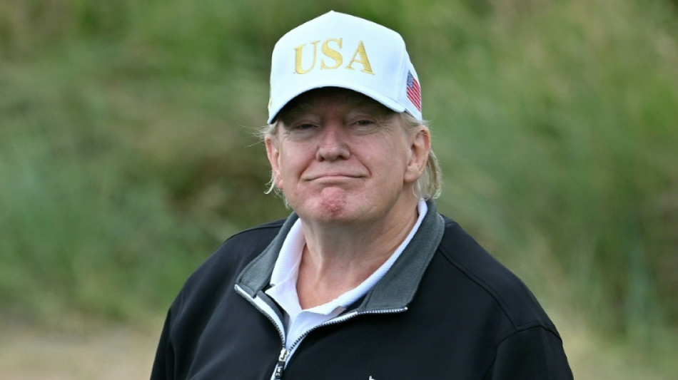 Course owner Trump hails Forrest's 'brilliant' Scottish Championship win