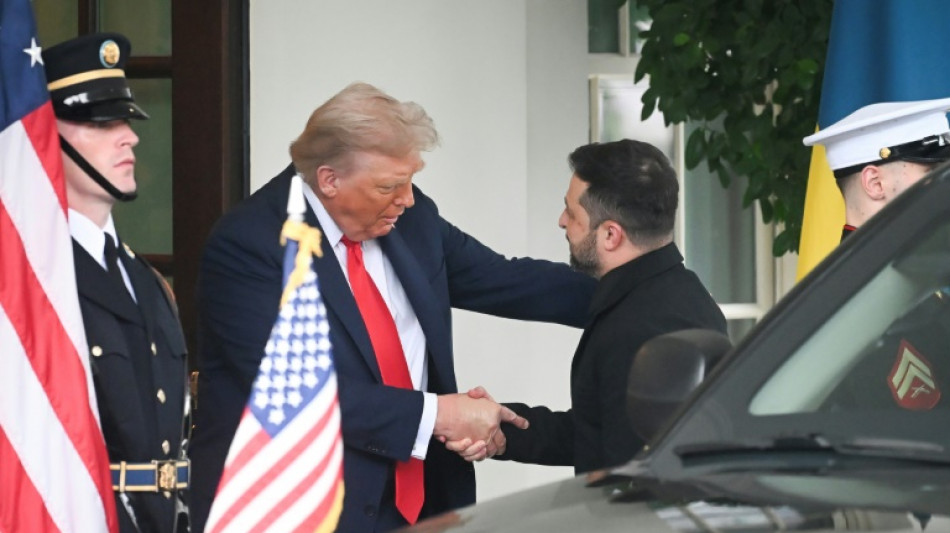 "&iexcl;Me encanta!": el traje de Zelenski cautiva a Trump