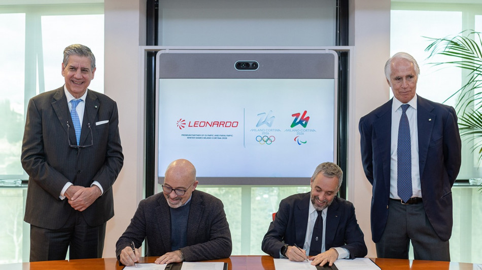 Leonardo &egrave; premium partner di Milano Cortina 2026