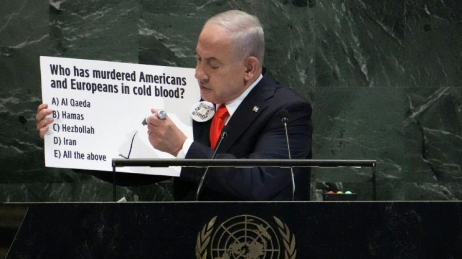 Netanjahu in Rede bei UNO: "Gro&szlig;teil der Terrormaschine der Hamas" vernichtet 