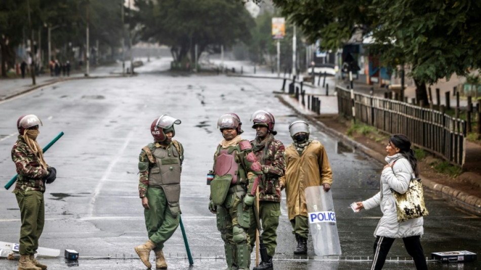 Au Kenya, tension et d&eacute;ploiement policier massif face aux nouvelles manifestations antigouvernementales
