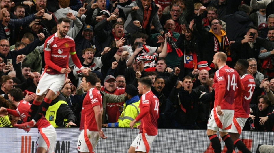 Man Utd stun Lyon in nine-goal Europa League classic to reach semis