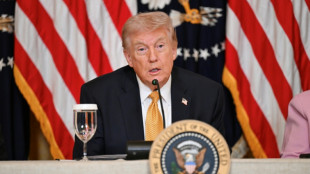 Trump parle un peu de guerre, beaucoup de marbre et de peinture