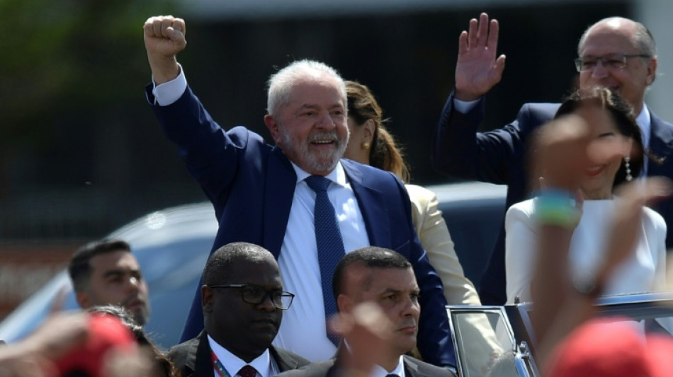 Le pr&eacute;sident Lula veut reconstruire le Br&eacute;sil et r&eacute;concilier les Br&eacute;siliens
