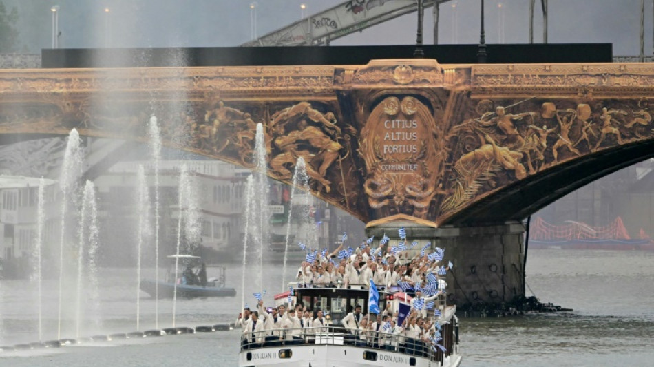 Con el desfile en el Sena, comienza la ceremonia de apertura de los Juegos de Par&iacute;s-2024