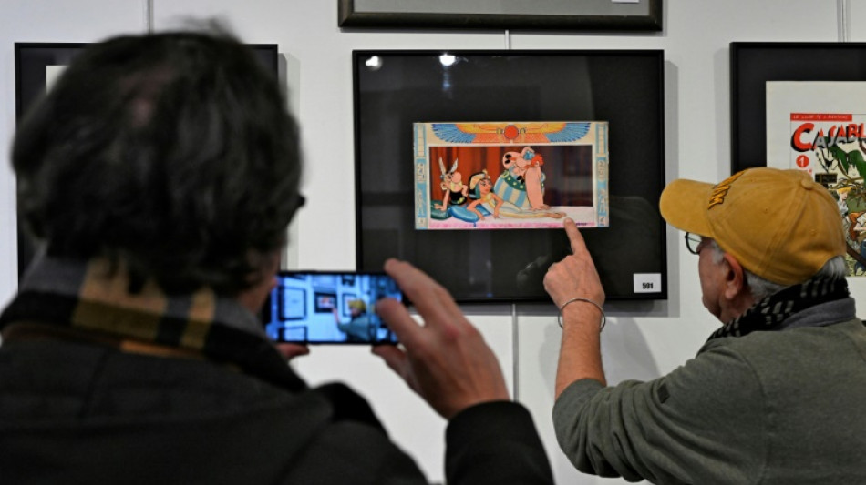 Un dibujo original de Ast&eacute;rix no encuentra comprador por un problema legal
