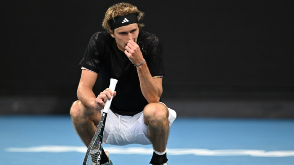 'Long way back' for struggling Zverev after Australian Open exit