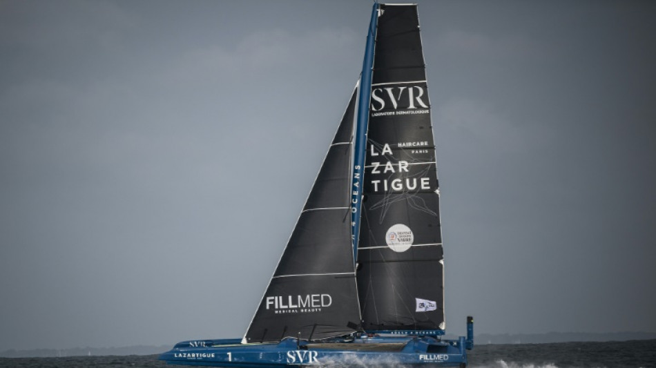 Troph&eacute;e Jules-Verne: Gabart et l'&eacute;quipage du SVR Lazartigue pr&ecirc;ts &agrave; partir