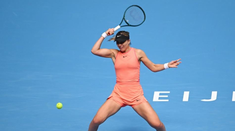WTA 1000 de P&eacute;kin: Pegula, finaliste de l'US Open, &eacute;limin&eacute;e par Badosa