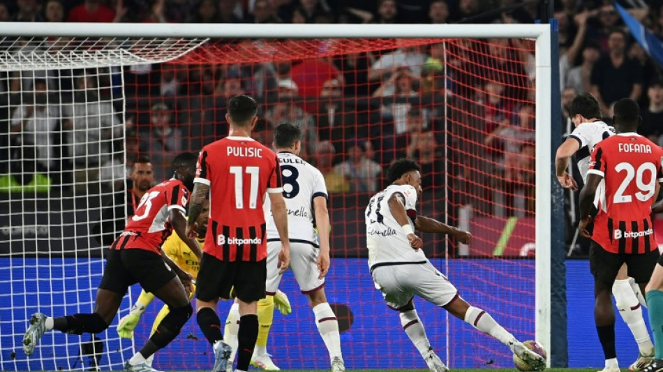 Bologna beat AC Milan to win the Italian Cup