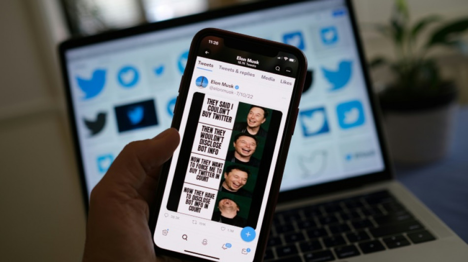 Twitter contre Elon Musk: le proc&egrave;s pr&eacute;vu pour octobre