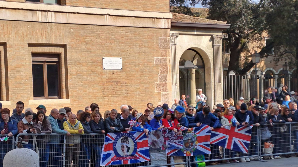 Ravenna in festa per la visita dei reali britannici