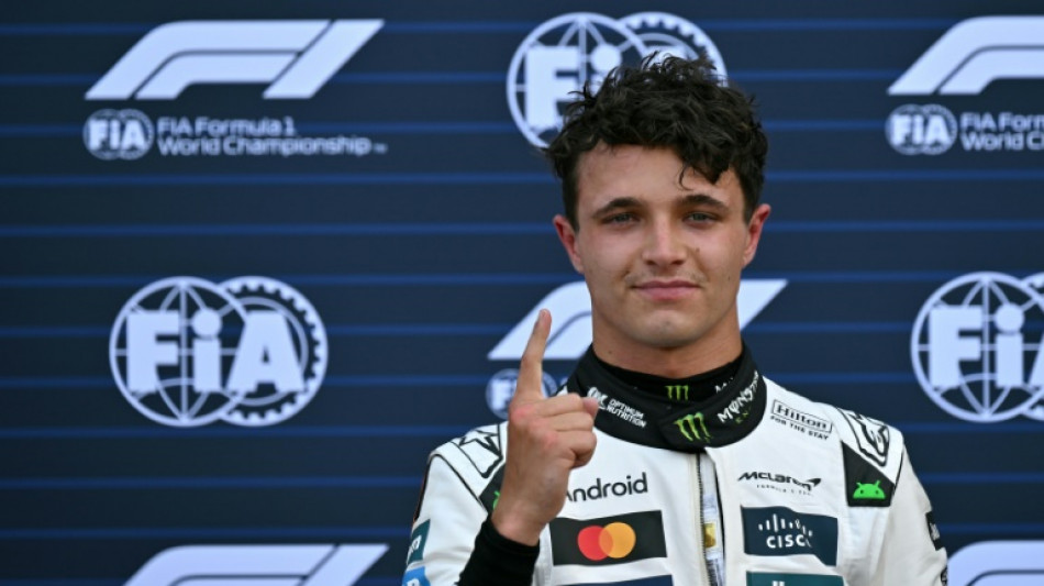McLaren's Norris snatches Monaco pole with lap record