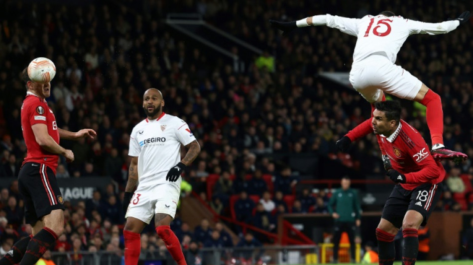 Man Utd own goals leave Sevilla quarter-final finely balanced
