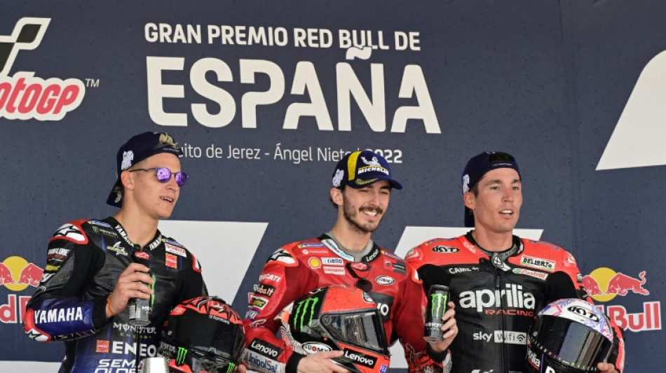 Francesco Bagnaia conquista el GP de Espa&ntilde;a de MotoGP por delante de Quartararo