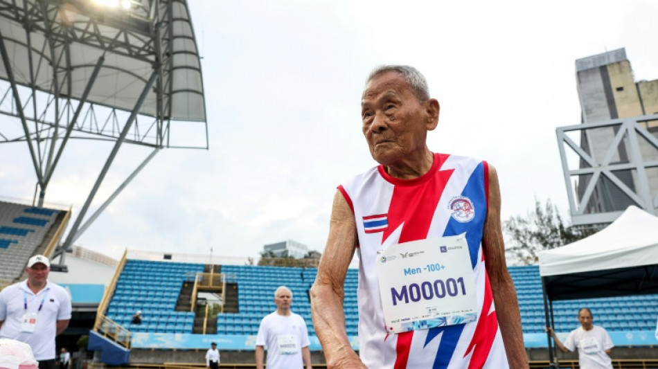 Sawang Janpram, el orgulloso decano de 105 a&ntilde;os de los World Masters Games