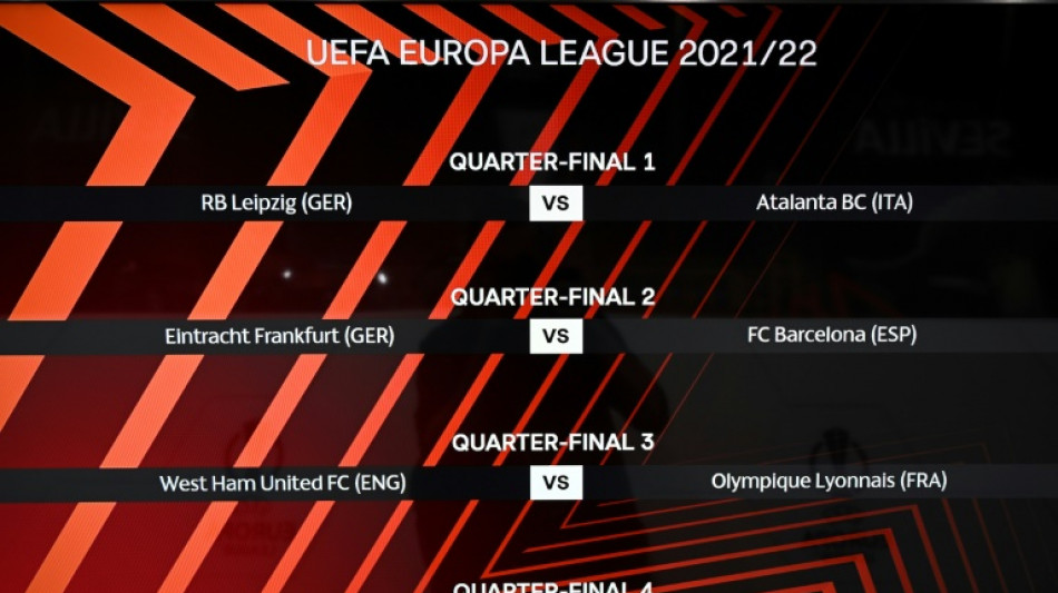 Ligue Europa: Lyon contre West Ham en quarts, possible demie face au Bar&ccedil;a