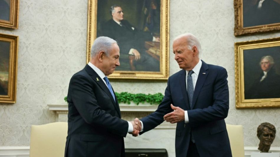 Biden pressiona Netanyahu em reuni&atilde;o tensa sobre cessar-fogo em Gaza