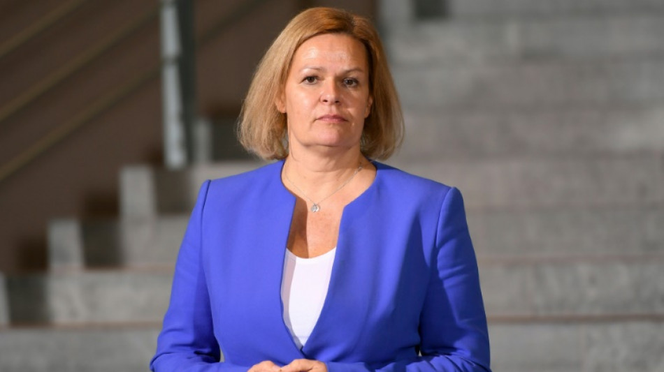 Faeser will bei Rechtsextremismus Sicherheitsbeh&ouml;rden st&auml;rker in Blick nehmen