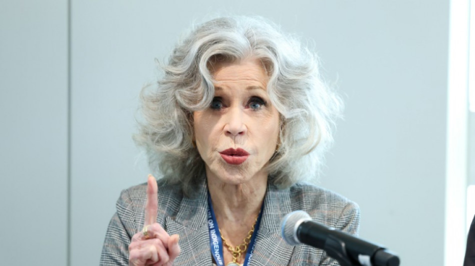 Jane Fonda acusa a Trump de haber hecho un "pacto con el diablo" por el clima