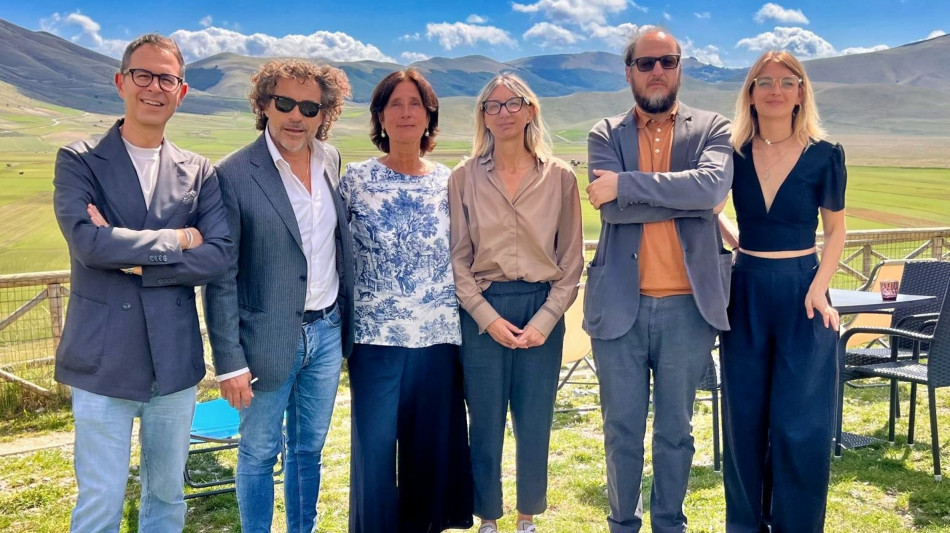 A Castelluccio si gira il film 'La bolla delle acque matte'