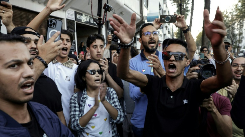 Maroc: nouvelle mobilisation de la jeunesse apr&egrave;s une nuit meurtri&egrave;re