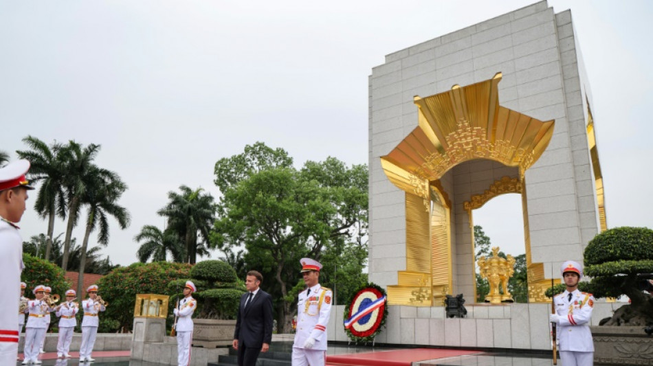 France's Macron in Vietnam to offer third way between US, China