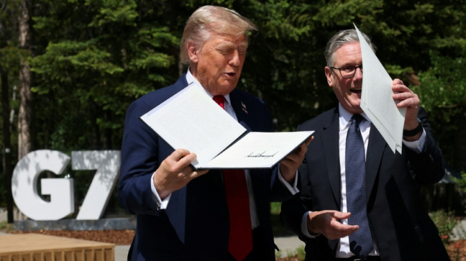 Los líderes del G7 instan a Trump a retroceder en su guerra comercial