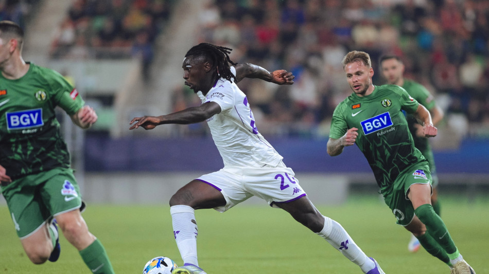 Conference: Fiorentina; Kean squalificato per due giornate