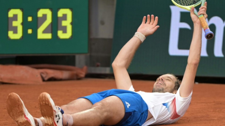 Roland-Garros: Gasquet attend Sinner, Humbert &eacute;limin&eacute; d'entr&eacute;e