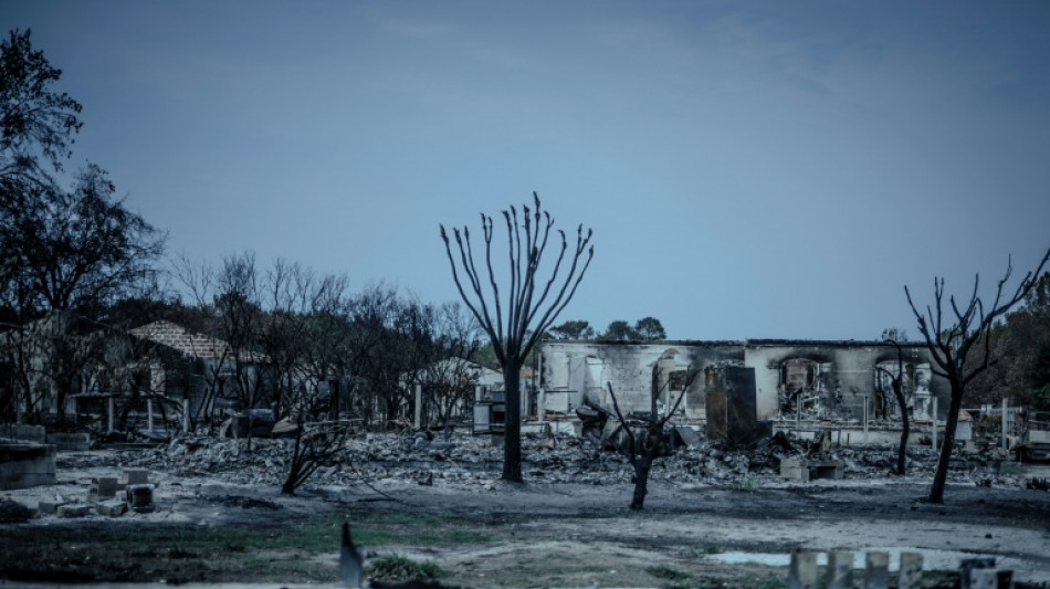 Residentes de zona devastada por megaincendio en Francia abuchean a primer ministro